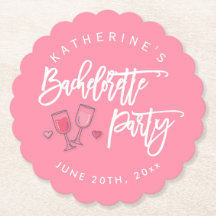 Roze en Witte Bachelorette-feest