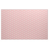 Roze en witte basisverbinding stof (Yard (91,4 cm))