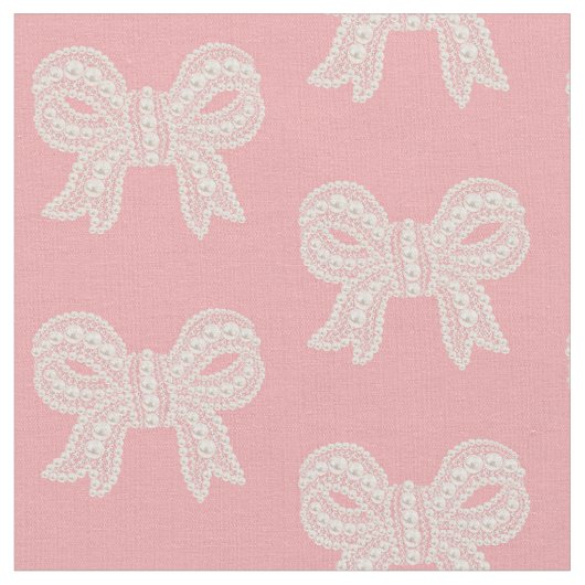 Roze en witte basisverbinding stof (Close Up)