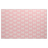 Roze en witte basisverbinding stof (Fat Quarter)