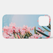 Roze en witte bloemen Case-Mate iPhone case (Achterkant (horizontaal))