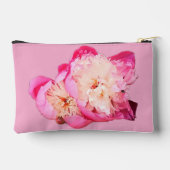 Roze en witte bloemen etui (Achterkant)