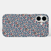 Roze en witte bloemen op donkere achtergrond cover (Achterkant (horizontaal))