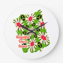 Roze en witte bloemen patroon