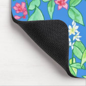 , roze en witte bloesem Mousepad Muismat (Hoek)