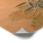 Roze en witte bloesems in Moonlight, Shizan Poster (Hoek)