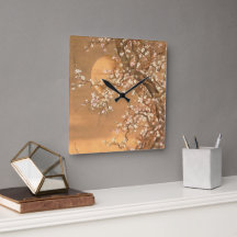 Roze en witte bloesems in Moonlight, Shizan