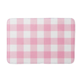 Roze en witte buffels badmat