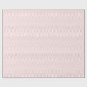 Roze en witte chevron gestreepte babyshower cadeaupapier (Vlak)