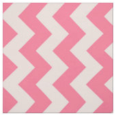 Roze en witte Chevron Stripe verbinding Stof (Swatch)