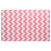 Roze en witte Chevron Stripe verbinding Stof (Fat Quarter)