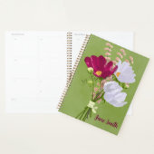 Roze en Witte Cosmos Boeket Planner (Display)
