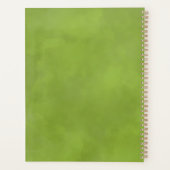 Roze en Witte Cosmos Boeket Planner (Achterkant)