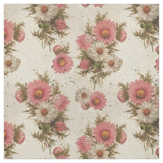 roze en witte dagen stof (Swatch)
