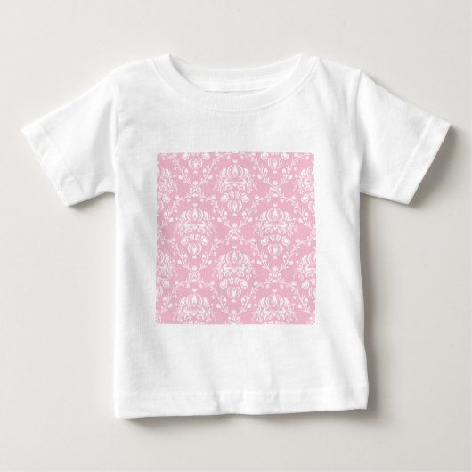 Roze en witte Damask (Voorkant)