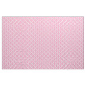Roze en witte Damask Stof (Yard (91,4 cm))