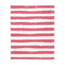 Roze en witte deken van de strook