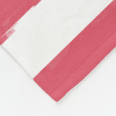 Roze en witte deken van de strook (Hoek)