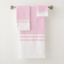 Roze en witte, eenvoudige strips