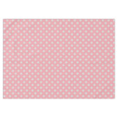 Roze en witte elegante tafelkleed met patroon (Voorkant (Horizontaal))