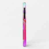Roze en witte flacon met een beschermlaag Case-Mate iPhone case (Achterkant/links)