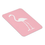 Roze en witte flamingo magneet (Rechterzijde)