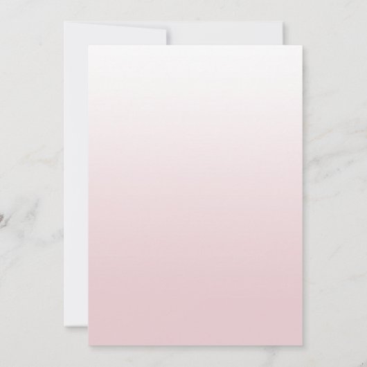 Roze en witte fotokerstkaart in mauve tint kaart (Achterkant)