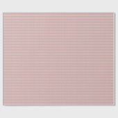 Roze en witte Frosting Swirl Stripe Cadeaupapier (Vlak)