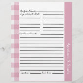 Roze en witte geplakt inkepjes (Voorkant)