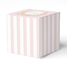 Roze en Witte Gestreepte Paris Glam