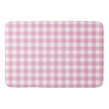 Roze en witte Gingham Buffalo Check Plaid