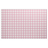 Roze en witte gingham stof (Fat Quarter)