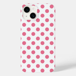 Roze en witte haarpunten Case-Mate iPhone 14 hoesje