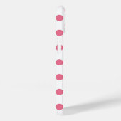 Roze en witte haarpunten Case-Mate iPhone case (Achterkant / Rechts)