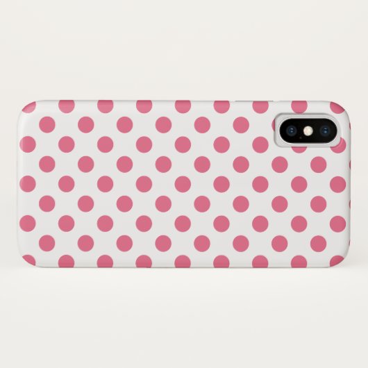 Roze en witte haarpunten Case-Mate iPhone case (Achterkant (horizontaal))