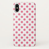 Roze en witte haarpunten Case-Mate iPhone case (Achterkant)