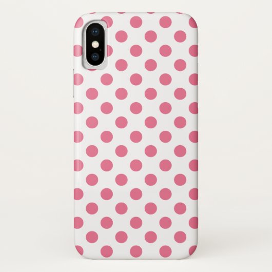 Roze en witte haarpunten Case-Mate iPhone case (Achterkant)