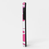 Roze en witte haarpunten Case-Mate iPhone case (Achterkant/links)