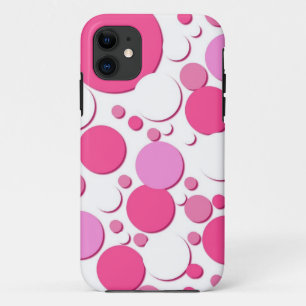 Roze en witte haarpunten Case-Mate iPhone case