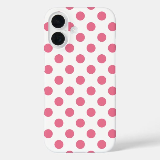 Roze en witte haarpunten Case-Mate iPhone case (Achterkant)