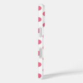 Roze en witte haarpunten Case-Mate iPhone case (Achterkant / Rechts)