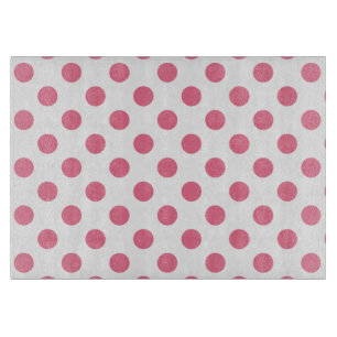 Roze en witte haarpunten snijplank