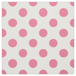 Roze en witte haarpunten stof