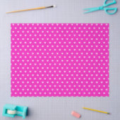 Roze en Witte Hartjes | Op Maat Tissuepapier (Craft)