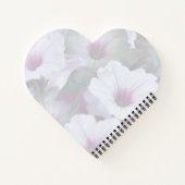 Roze en witte holte notitieboek (Achterkant)