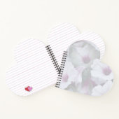 Roze en witte holte notitieboek (Binnen)