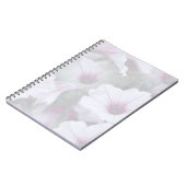 Roze en witte holte notitieboek (Linkerzijde)