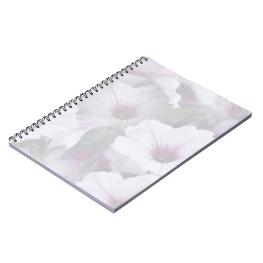 Roze en witte holte notitieboek (Linkerzijde)