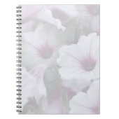 Roze en witte holte notitieboek (Voorkant)