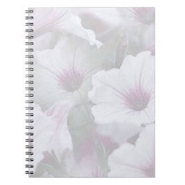 Roze en witte holte notitieboek